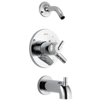 Delta - Monitor® 17 Series Tub & Shower Trim - Less Shower Head - Chrome - T17459-LHD