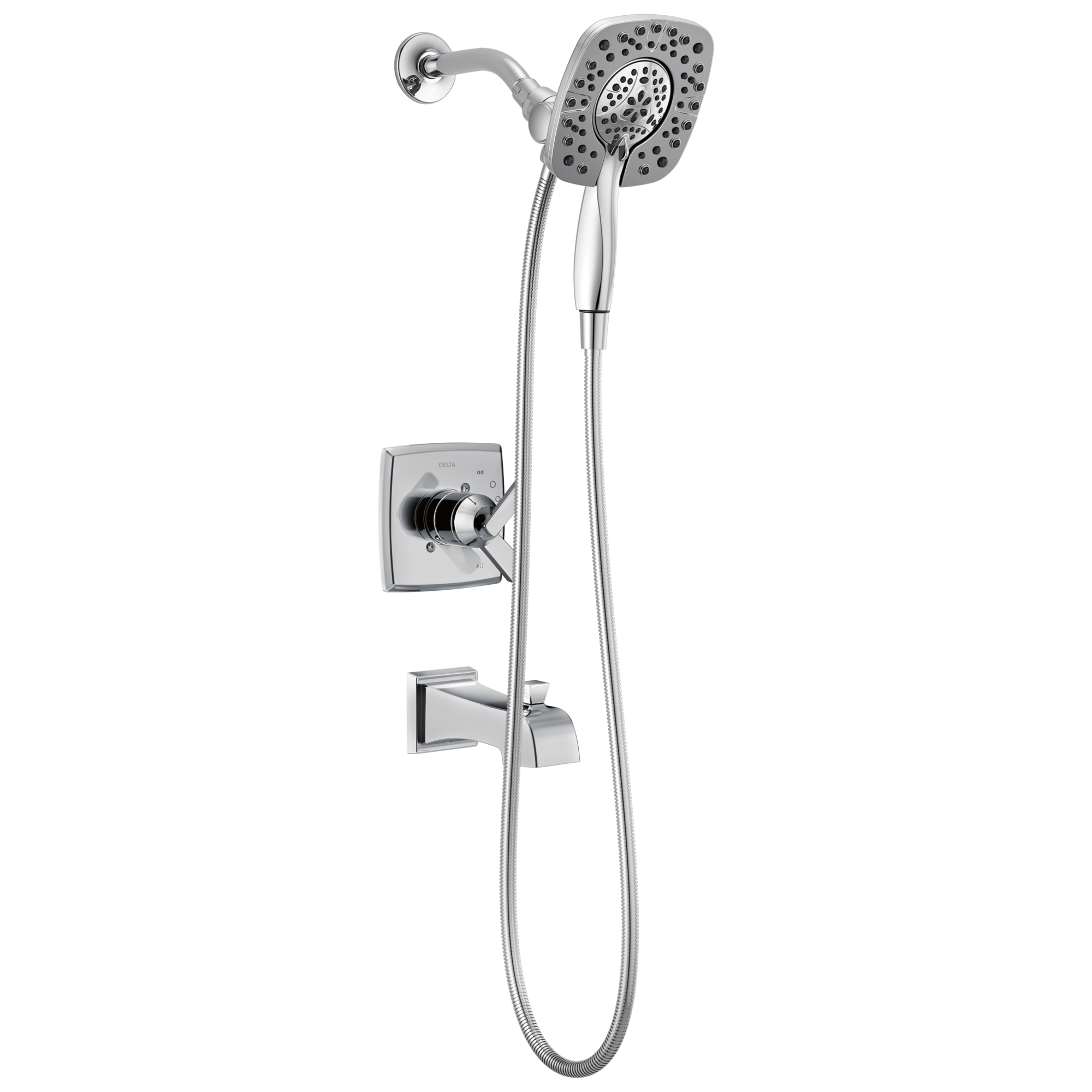 Delta - Monitor® 17 Series Shower Trim with In2ition® - Chrome - T17464-I