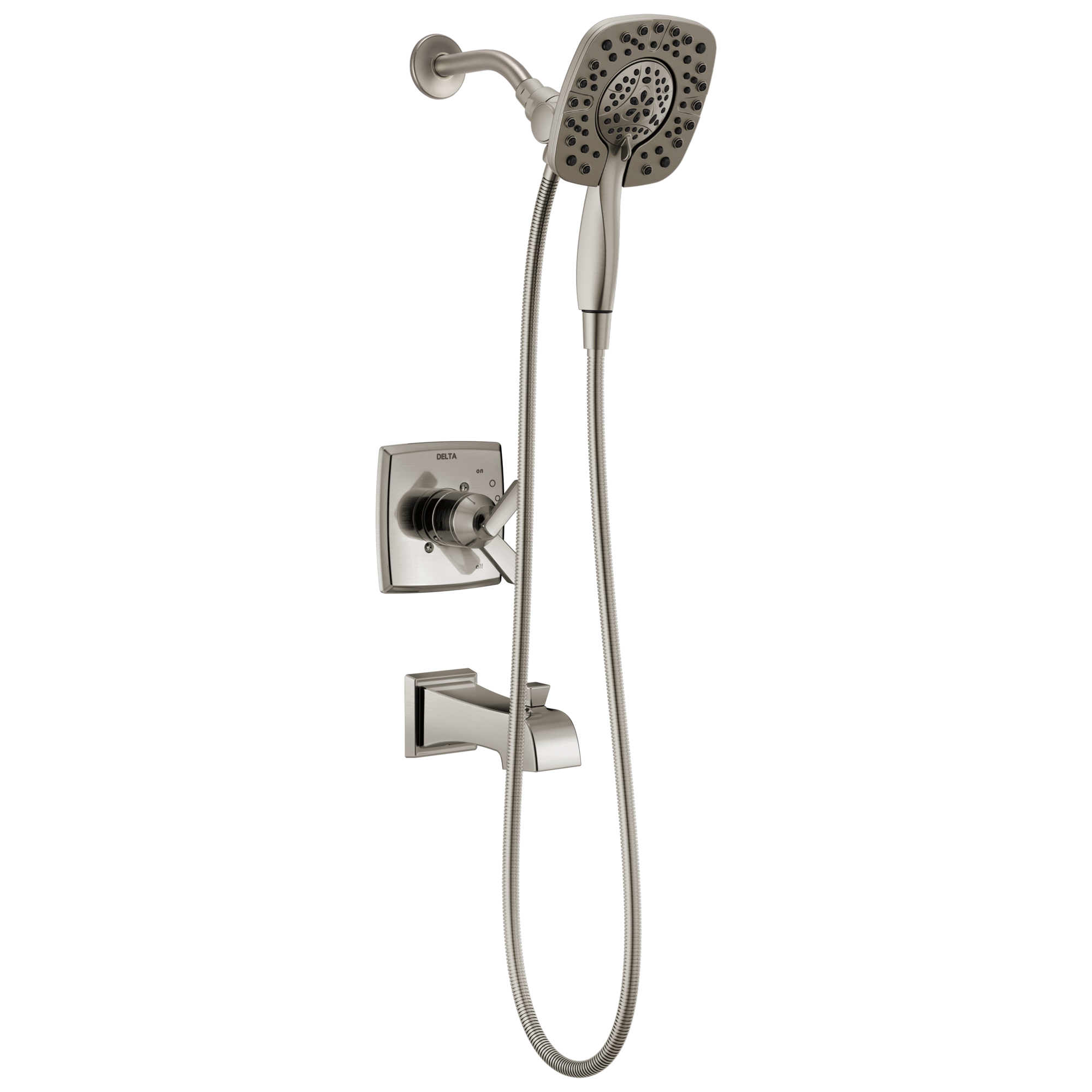 Delta - Monitor® 17 Series Shower Trim with In2ition® - Stainless - T17464-SS-I