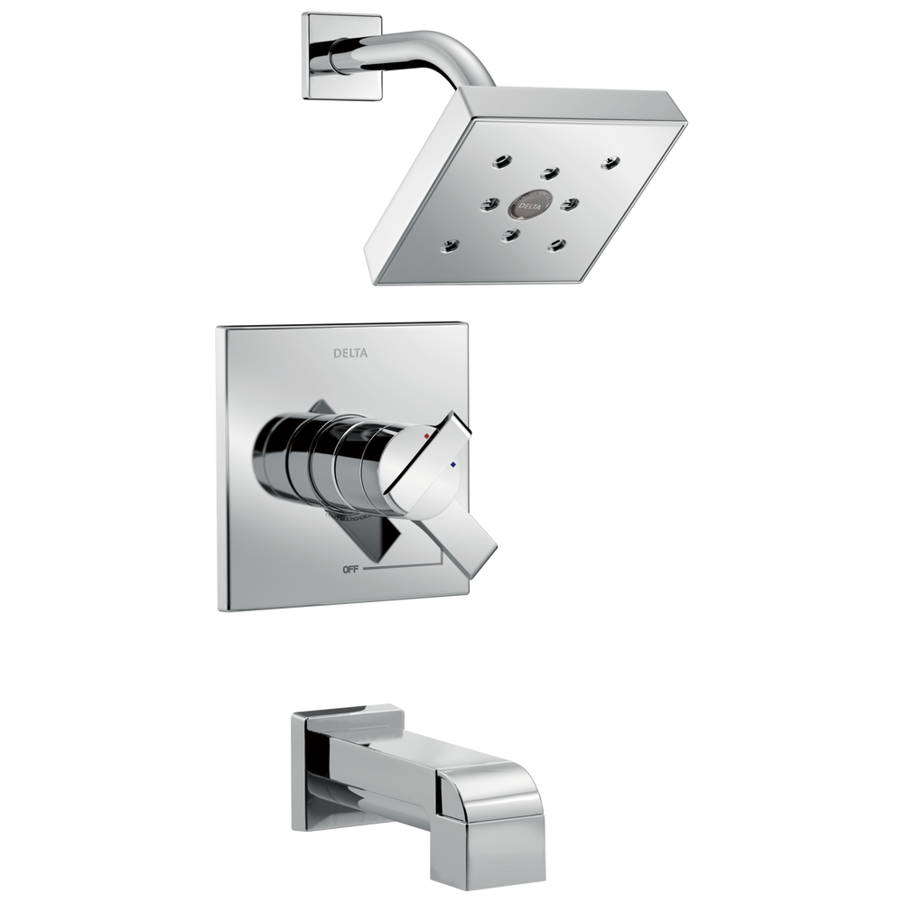 Delta - Monitor® 17 Series H2Okinetic® Tub & Shower Trim - Chrome - T17467