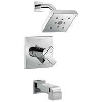 Delta - Monitor® 17 Series H2Okinetic® Tub & Shower Trim - Chrome - T17467