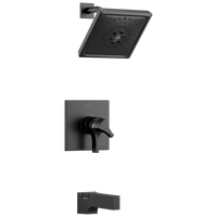 Delta - Monitor® 17 Series H2OKinetic® Tub & Shower Trim - Matte Black - T17474-BL