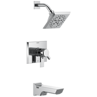 Delta - Monitor® 17 Series H2OKinetic® Tub and Shower Trim - Lumicoat® Chrome - T17499-PR