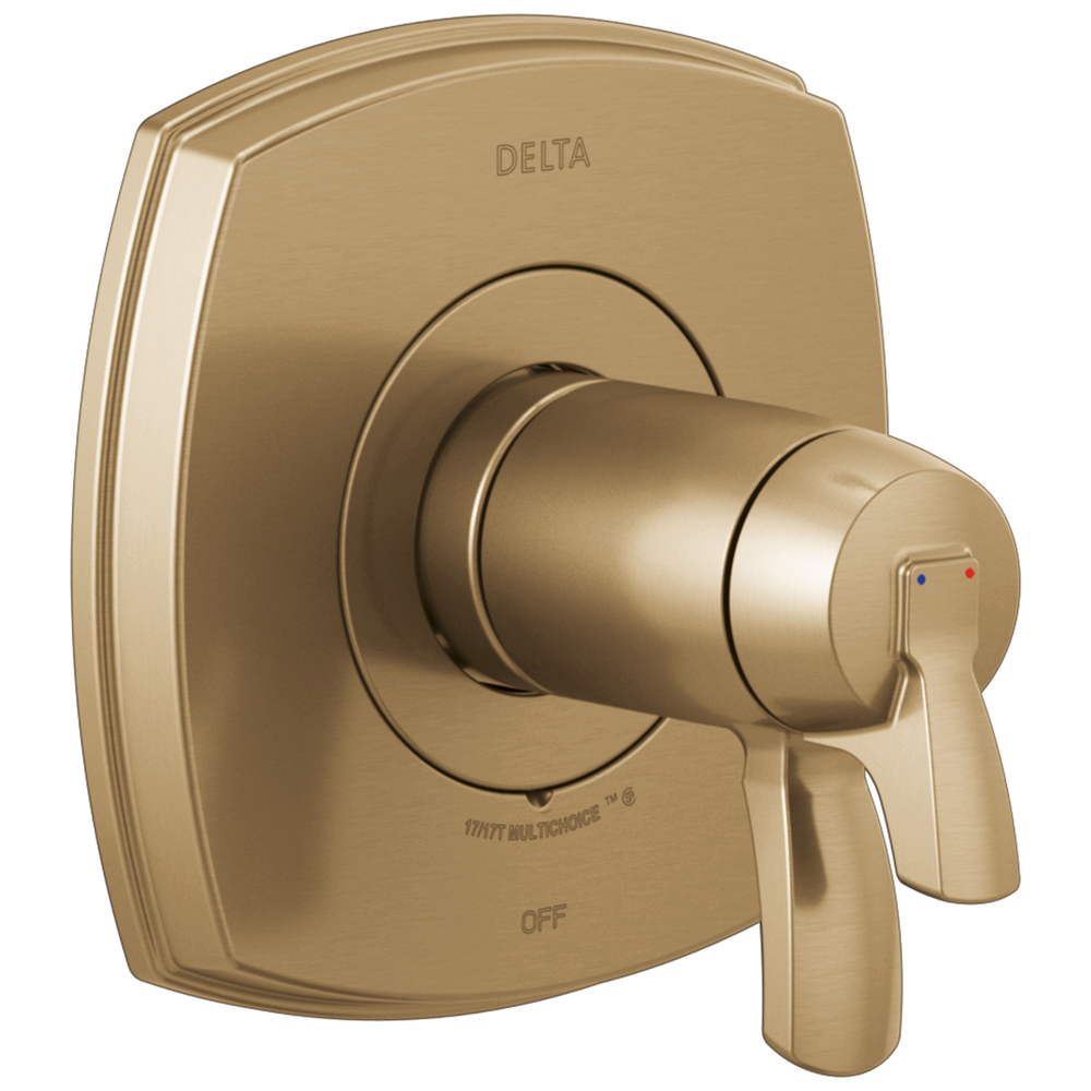 Delta - 17 Thermostatic Valve Only - Champagne Bronze - T17T076-CZ