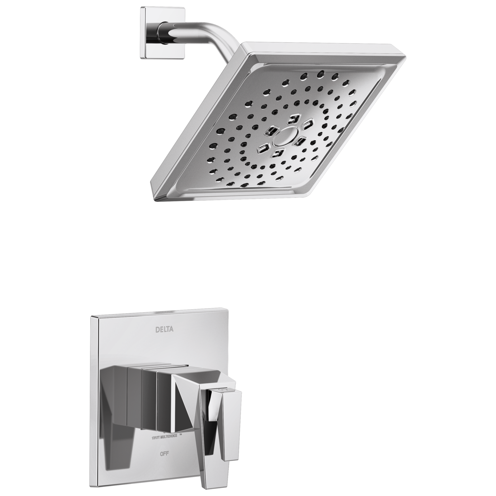 Delta - TempAssure 17T Series Shower Trim - Lumicoat® Chrome - T17T243-PR