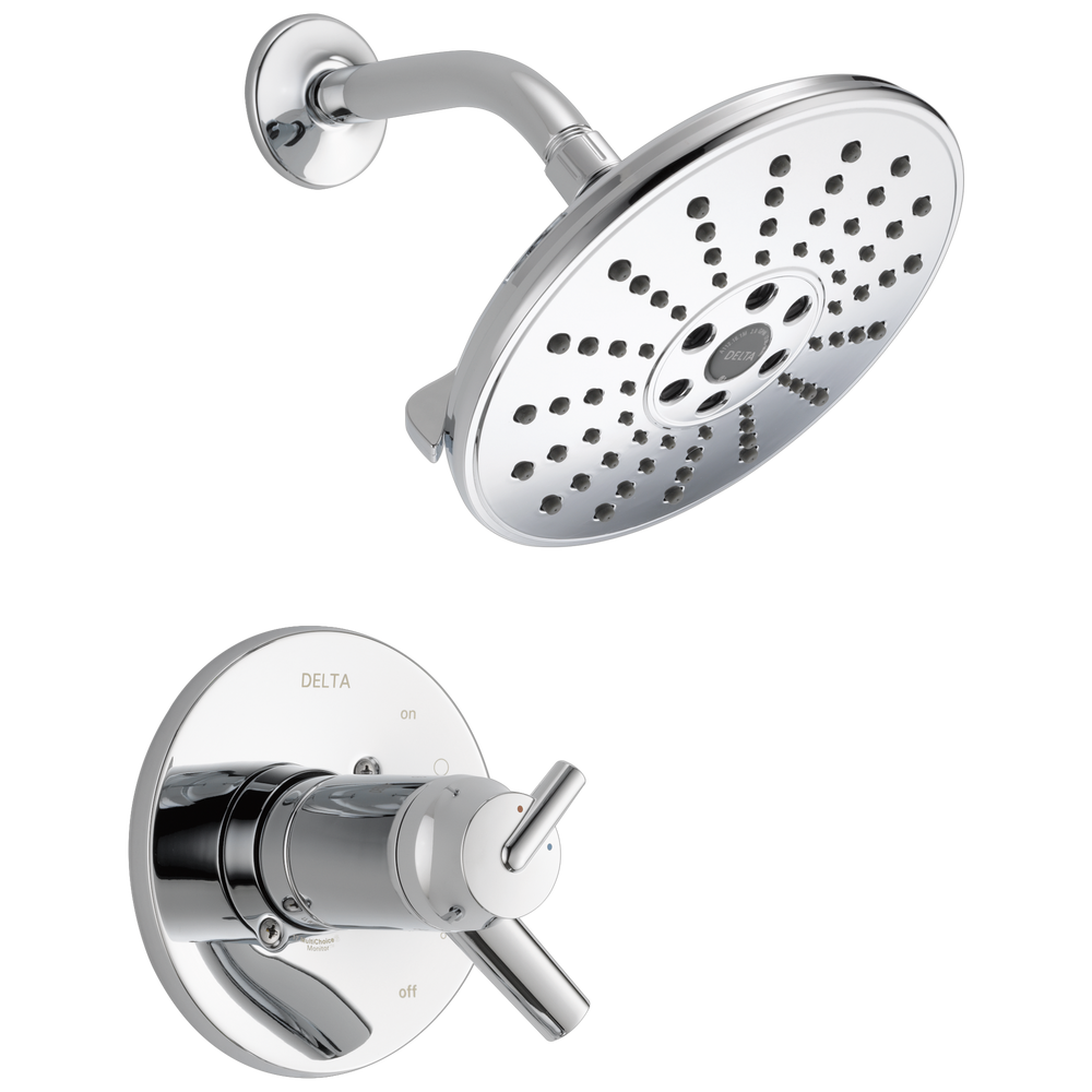 Delta - TempAssure® 17T Series H2OKinetic® Shower Trim - Chrome - T17T259-H2O