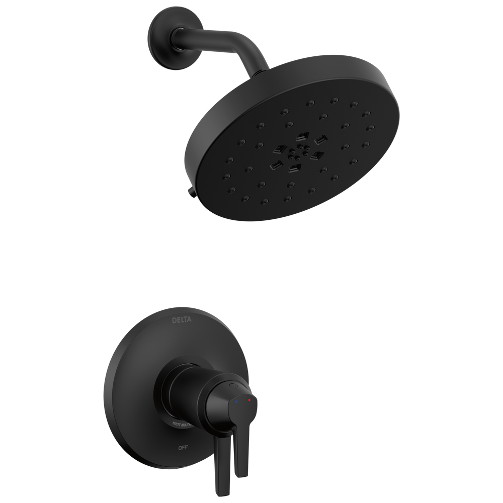 Delta - 17T Series Shower Trim with UltraSoak - Matte Black - T17T271-BL