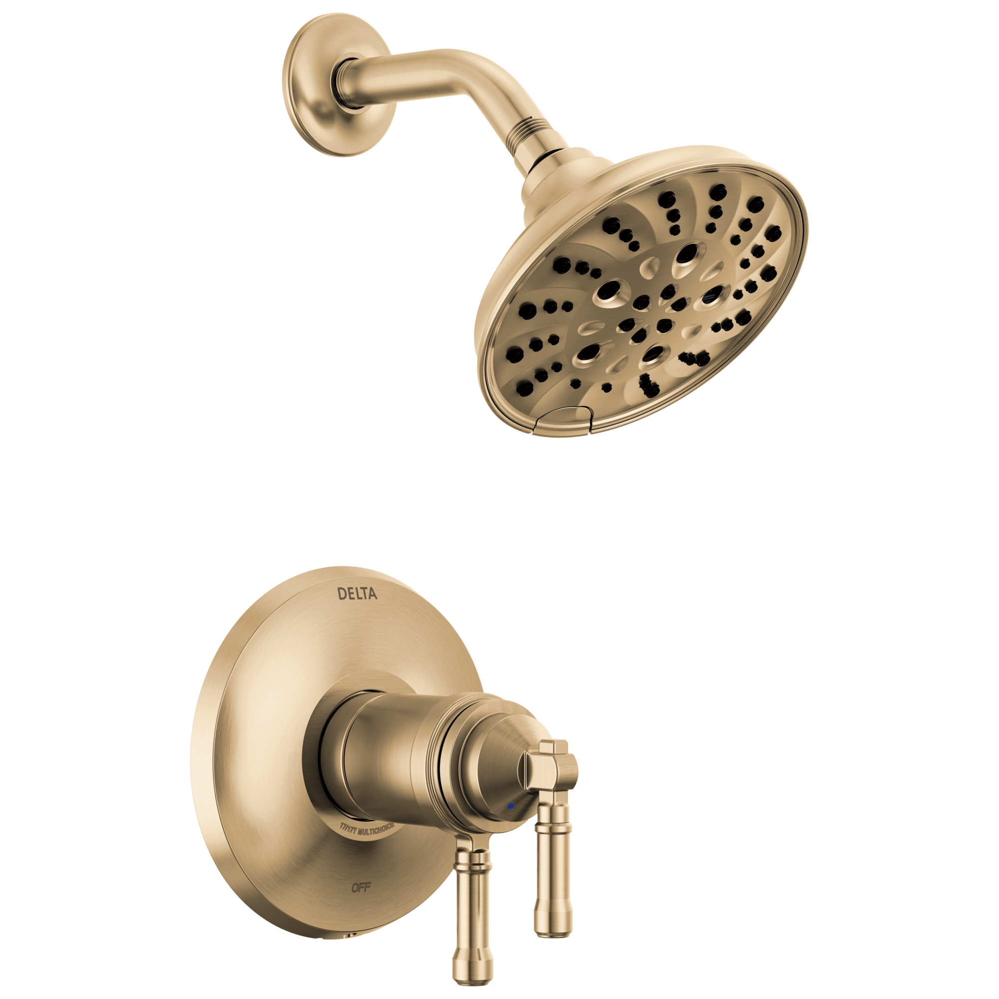 Delta - 17T Series Shower Trim - Lumicoat® Champagne Bronze - T17T284-CZ-PR