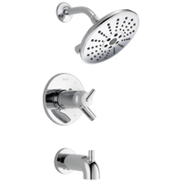 Delta - TempAssure® 17T Series H2OKinetic® Tub & Shower Trim - Chrome - T17T459-H2O