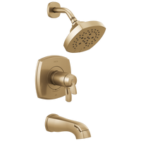 Delta - 17 Thermostatic Tub and Shower Only - Lumicoat® Champagne Bronze - T17T476-CZ-PR