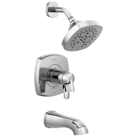 Delta - 17 Thermostatic Tub and Shower Only - Lumicoat® Chrome - T17T476-PR