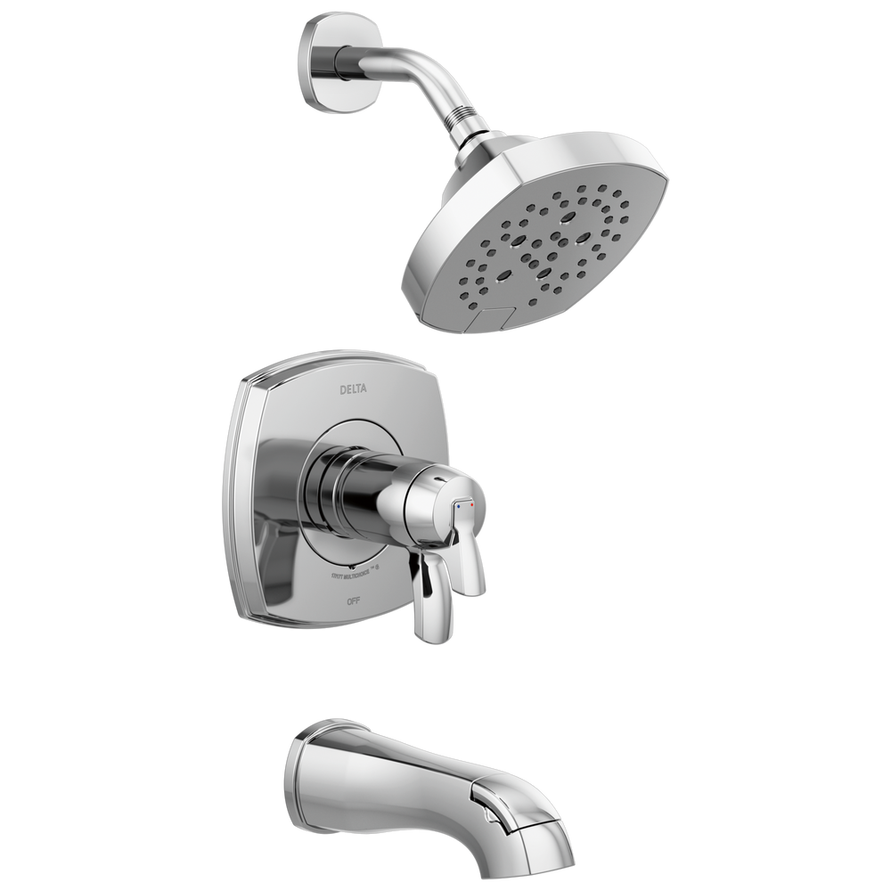 Delta - 17 Thermostatic Tub and Shower Only - Chrome - T17T476