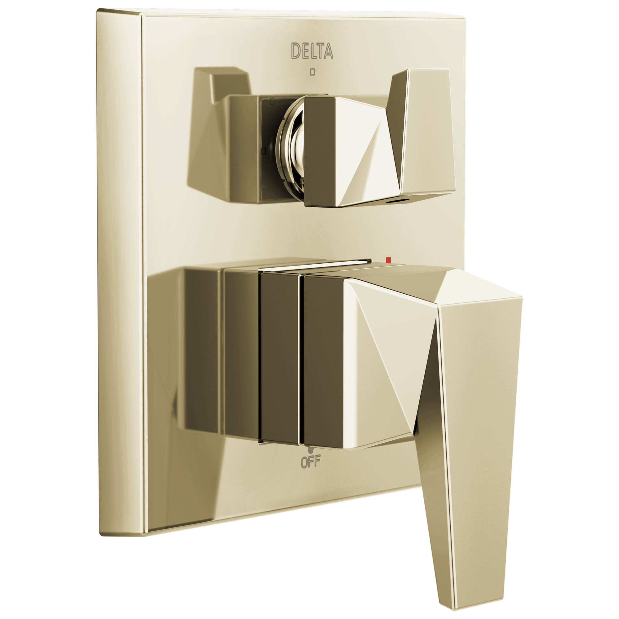 Delta - Two-Handle Monitor 14 Series Valve Trim with 3-Setting Diverter - Lumicoat® Polished Nickel - T24843-PN-PR