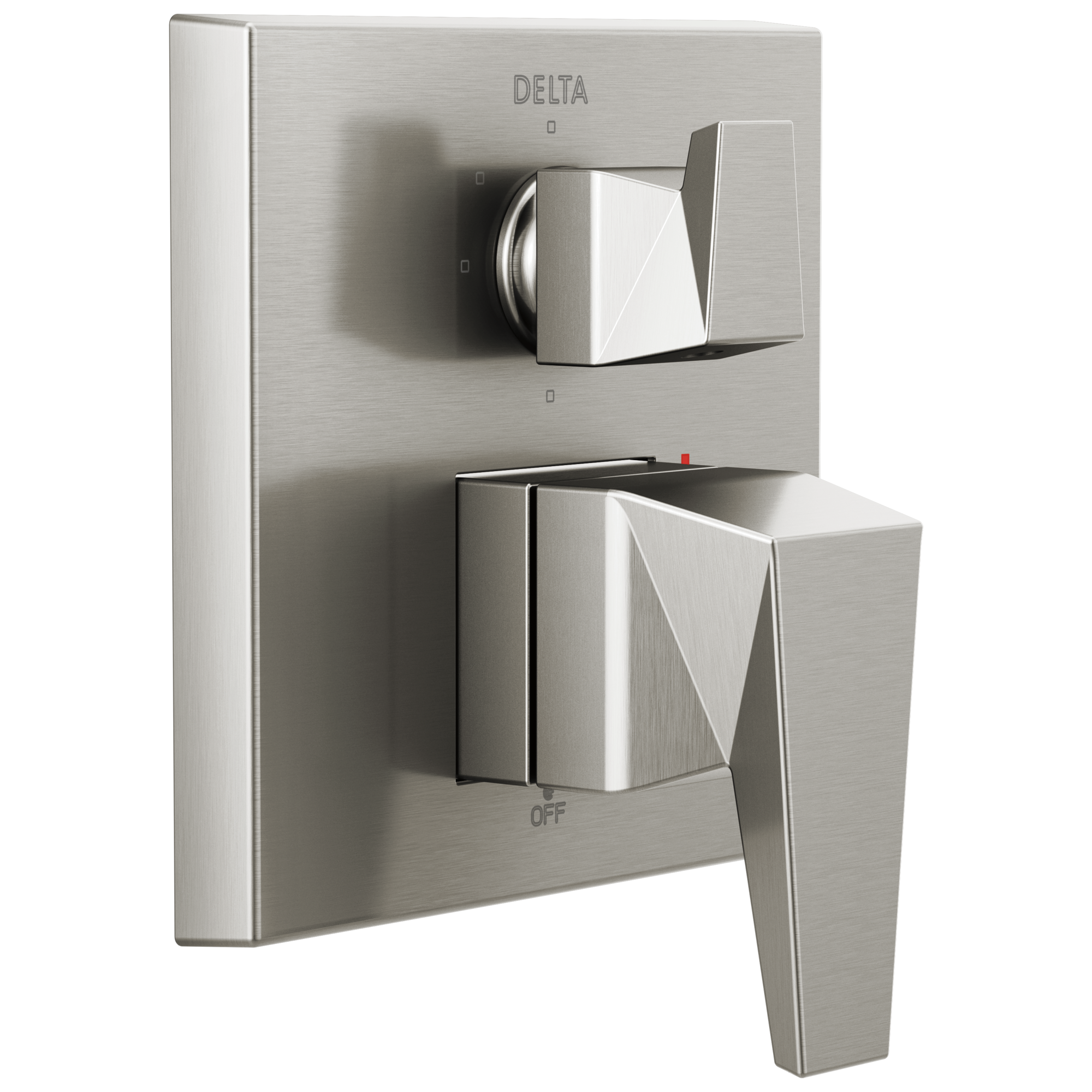 Delta - Two-Handle Monitor 14 Series Valve Trim with 3-Setting Diverter - Lumicoat® Stainless - T24843-SS-PR