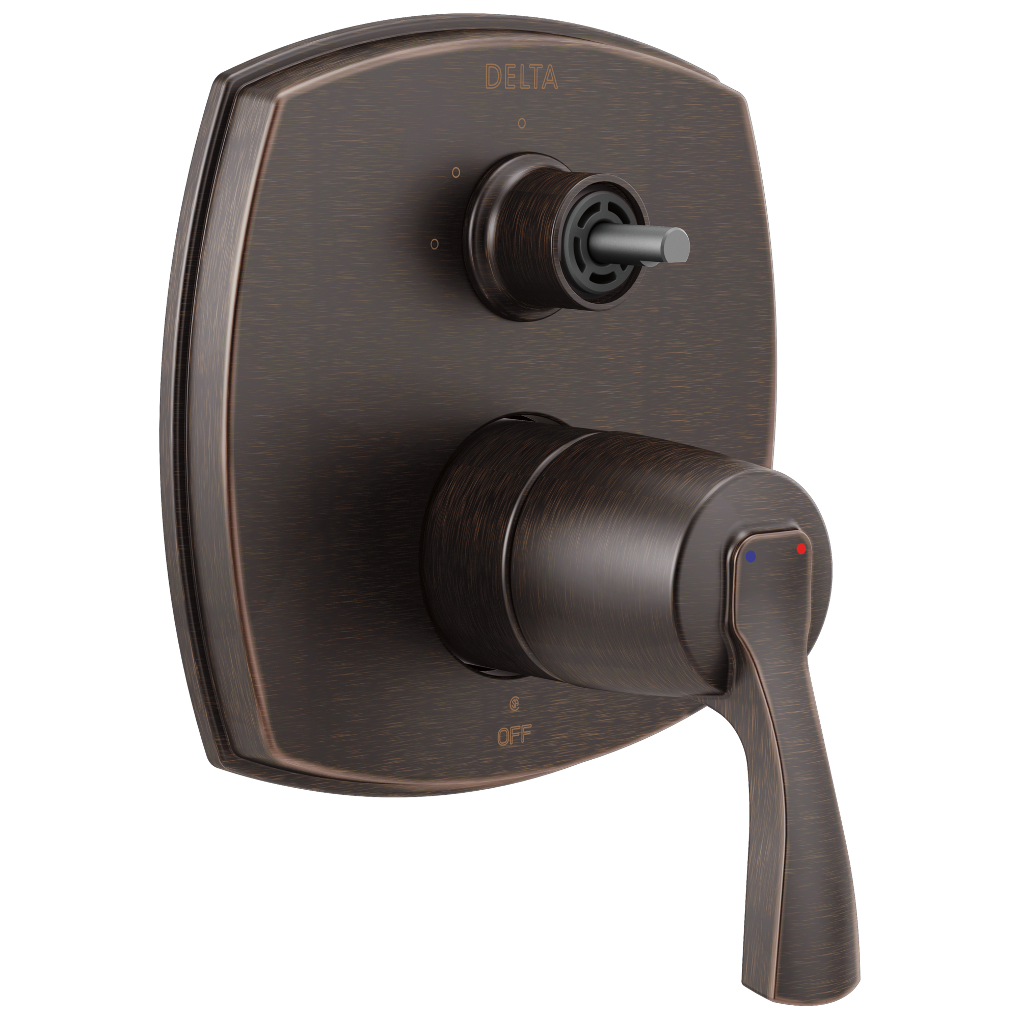 Delta - 14 Series Integrated Diverter Trim with Three Function Diverter Less Diverter Handle - Venetian Bronze - T24876-RBLHP