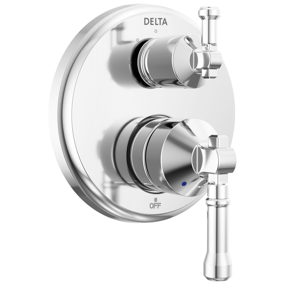 Delta - 14 Series Integrated Diverter Trim 3-Setting - Lumicoat® Chrome - T24884-PR