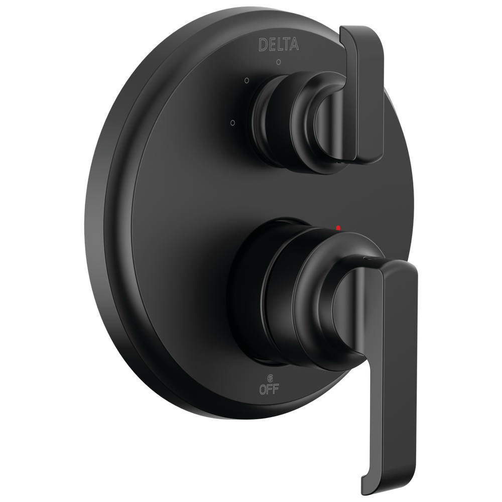 Delta - 14 Series Integrated Diverter Trim with 3-Setting - Matte Black - T24889-BL