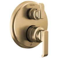 Delta - 14 Series Integrated Diverter Trim with 3-Setting - Lumicoat® Champagne Bronze - T24889-CZ-PR