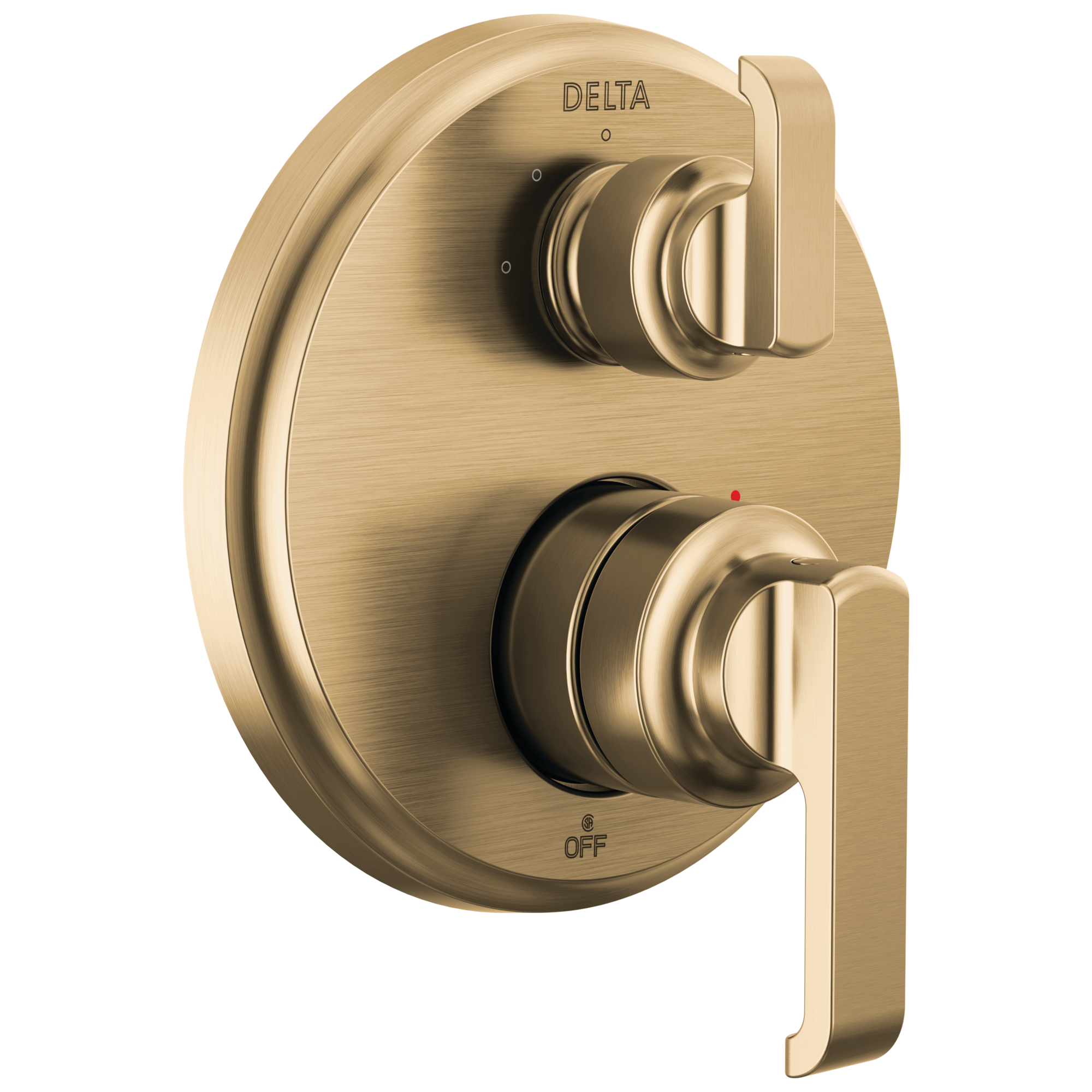 Delta - 14 Series Integrated Diverter Trim with 3-Setting - Lumicoat® Champagne Bronze - T24889-CZ-PR