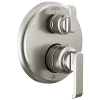 Delta - 14 Series Integrated Diverter Trim with 3-Setting - Lumicoat® Stainless - T24889-SS-PR