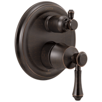 Delta - Traditional 2-Handle Monitor® 14 Series Valve Trim with 3-Setting Integrated Diverter - Venetian Bronze - T24897-RB