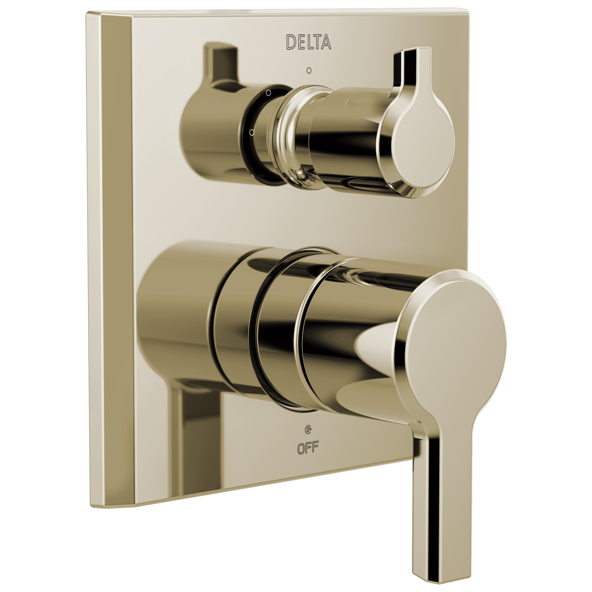 Delta - Monitor® 14 Series Valve Trim with 3-Setting Integrated Diverter - Lumicoat® Polished Nickel - T24899-PN-PR