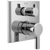 Delta - Monitor® 14 Series Valve Trim with 3-Setting Integrated Diverter - Lumicoat® Chrome - T24899-PR