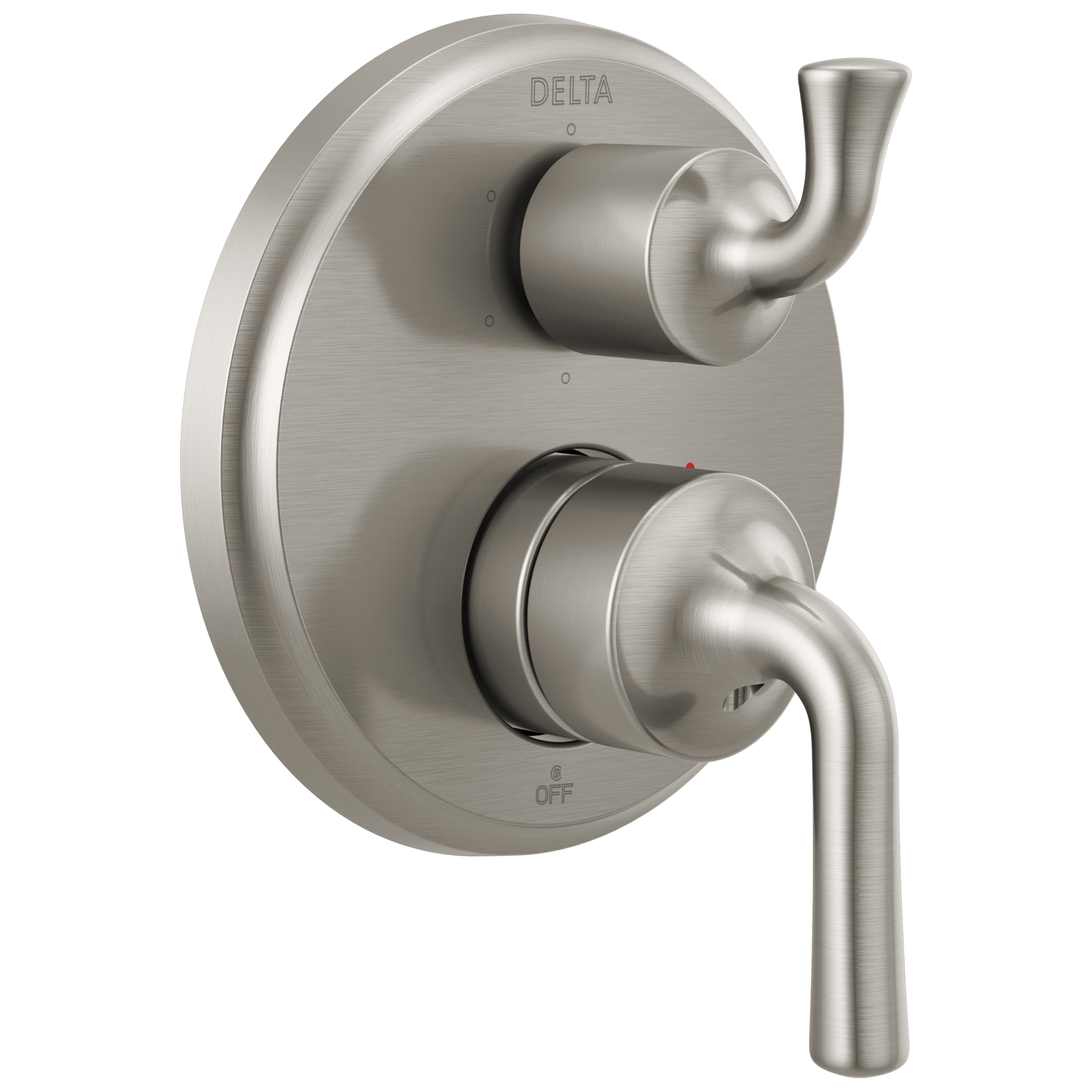 Delta - Two-Handle Monitor® 14 Series Valve Trim with 6-Setting Integrated Diverter - Stainless - T24933-SS