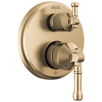 Delta - 14 Series Integrated Diverter Trim 6-Setting - Lumicoat® Champagne Bronze - T24984-CZ-PR