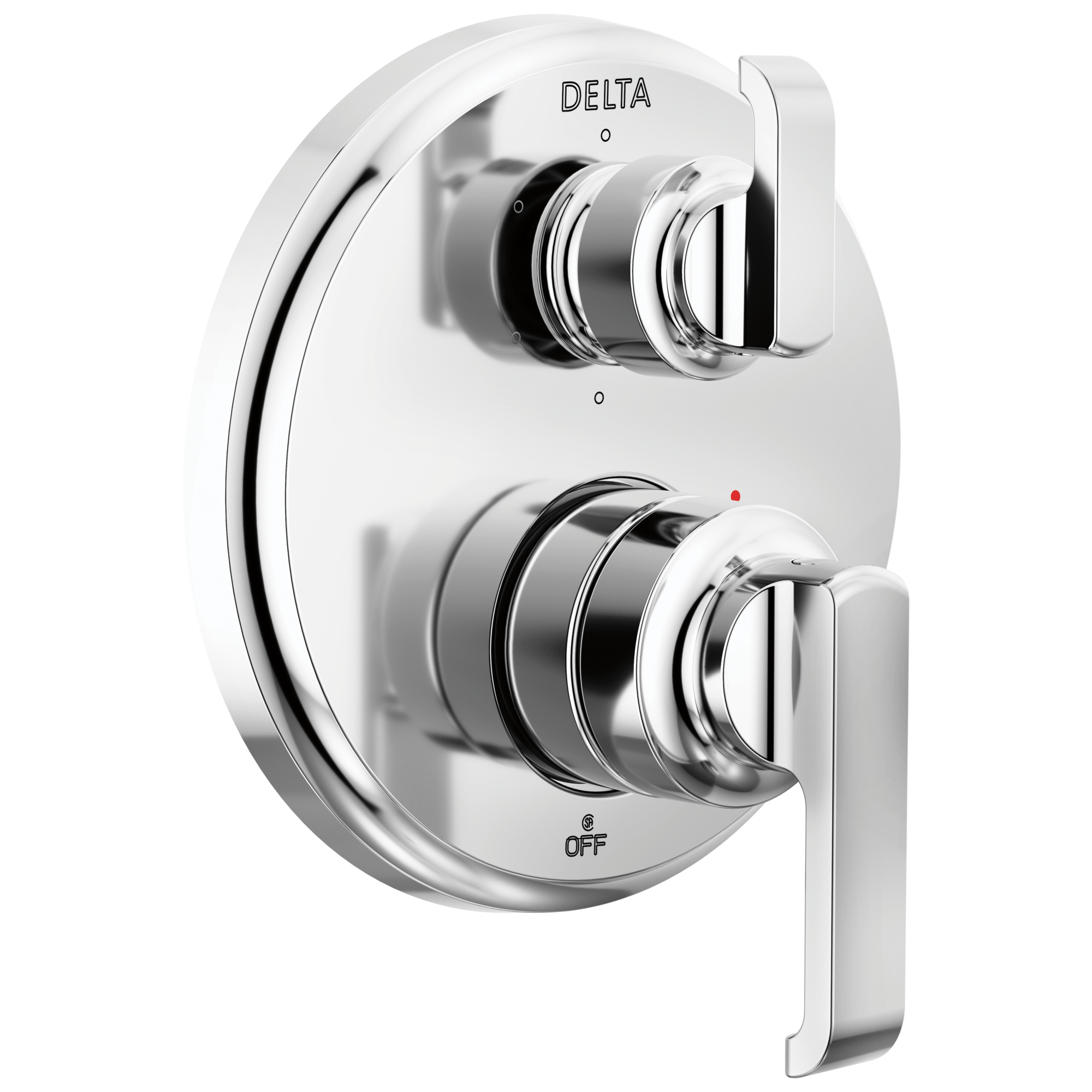 Delta - 14 Series Integrated Diverter Trim with 6-Setting - Lumicoat® Chrome - T24989-PR