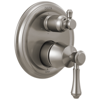 Delta - Traditional 2-Handle Monitor® 14 Series Valve Trim with 6-Setting Integrated Diverter - Stainless - T24997-SS