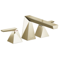 Delta - Two-Handle Roman Tub Trim - Lumicoat® Polished Nickel - T2743-PN-PR