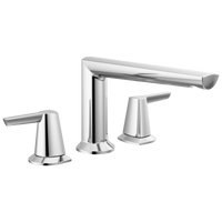 Delta - 3-Hole Roman Tub Trim - Lumicoat® Chrome - T2771-PR