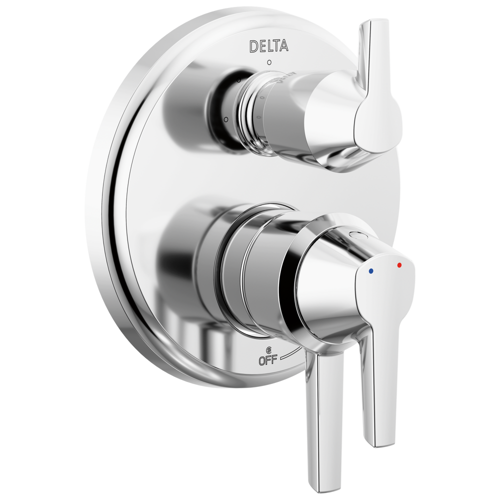 Delta - 17S Integrated Diverter Trim - 3 Setting - Lumicoat® Chrome - T27871-PR