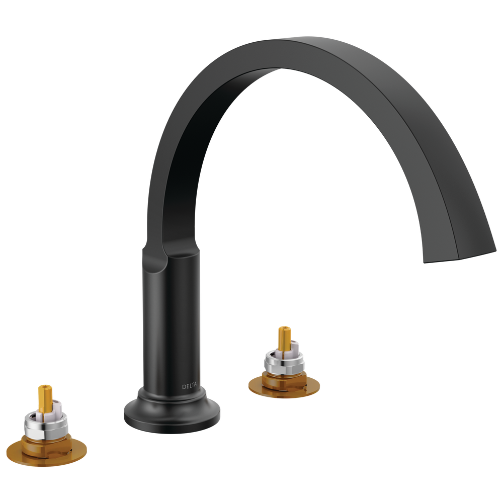 Delta - Roman Tub Trim - Matte Black - T2788-BLLHP