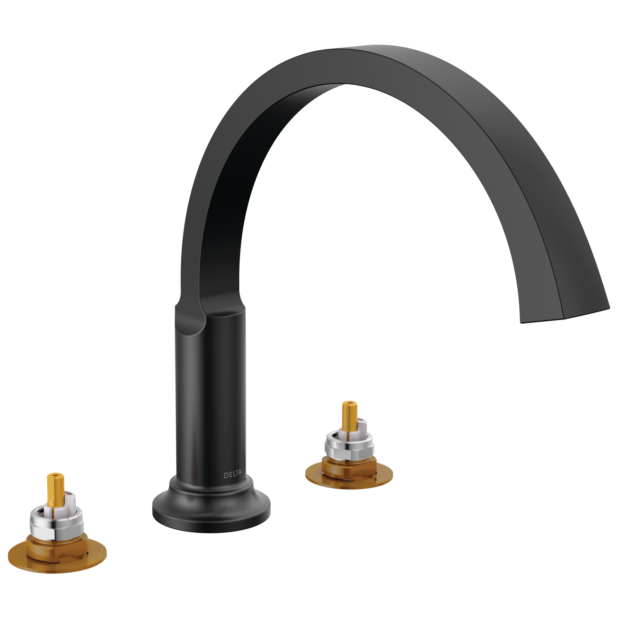 Delta - Roman Tub Trim - Matte Black - T2788-BLLHP