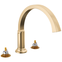 Delta - Roman Tub Trim - Lumicoat® Champagne Bronze - T2788-CZ-PR-LHP