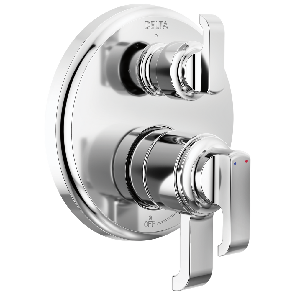 Delta - 17 Series Integrated Diverter Trim with 3-Setting - Lumicoat® Chrome - T27889-PR