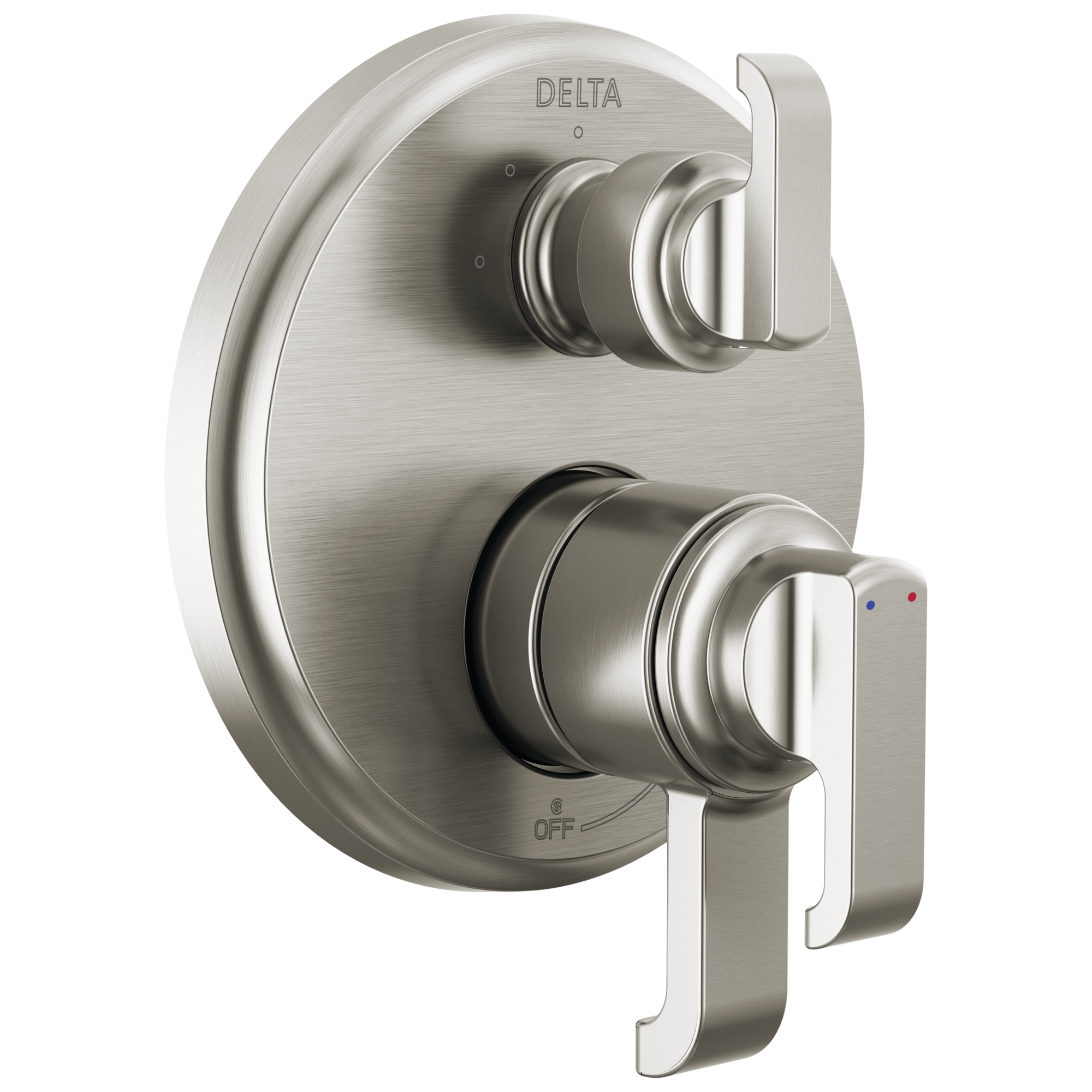 Delta - 17 Series Integrated Diverter Trim with 3-Setting - Lumicoat® Stainless - T27889-SS-PR