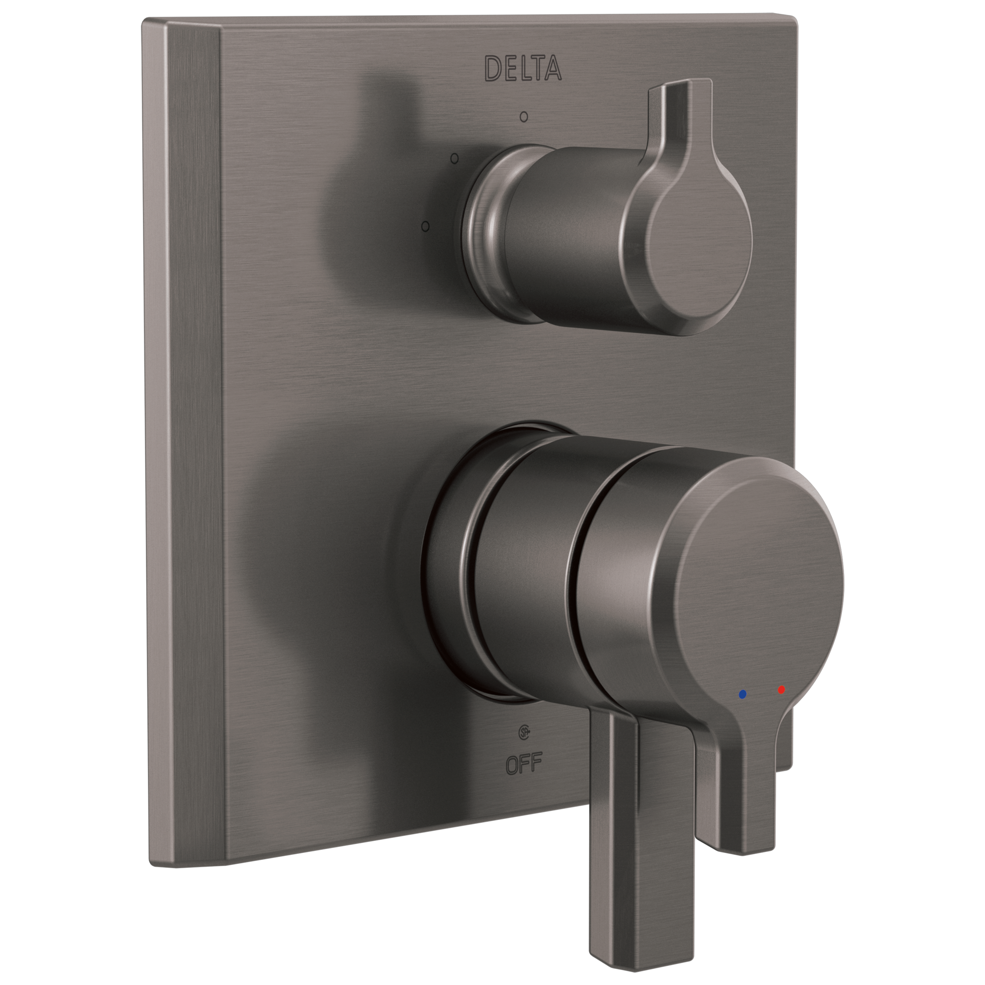 Delta - Monitor® 17 Series Valve Trim with 3-Setting Integrated Diverter - Lumicoat® Black Stainless - T27899-KS-PR