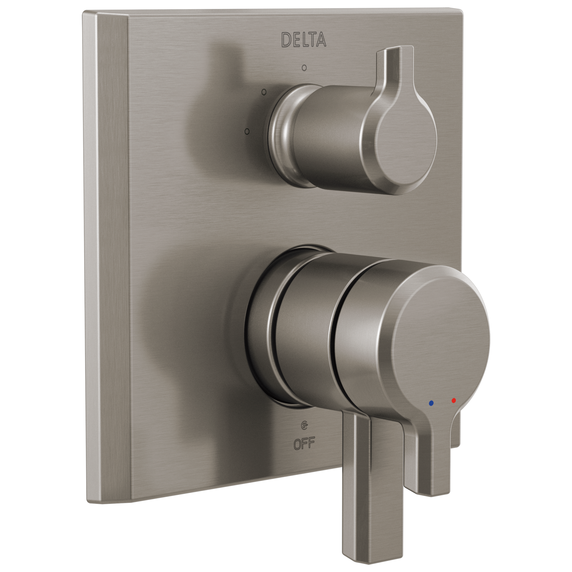 Delta - Monitor® 17 Series Valve Trim with 3-Setting Integrated Diverter - Lumicoat® Stainless - T27899-SS-PR