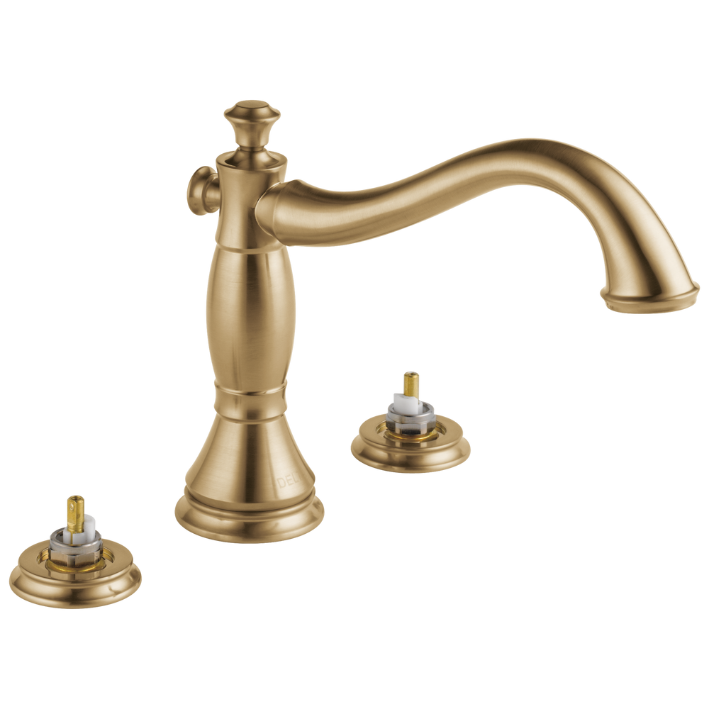 Delta - Roman Tub Trim - Less Handles - Champagne Bronze - T2797-CZLHP