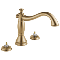 Delta - Roman Tub Trim - Less Handles - Champagne Bronze - T2797-CZLHP