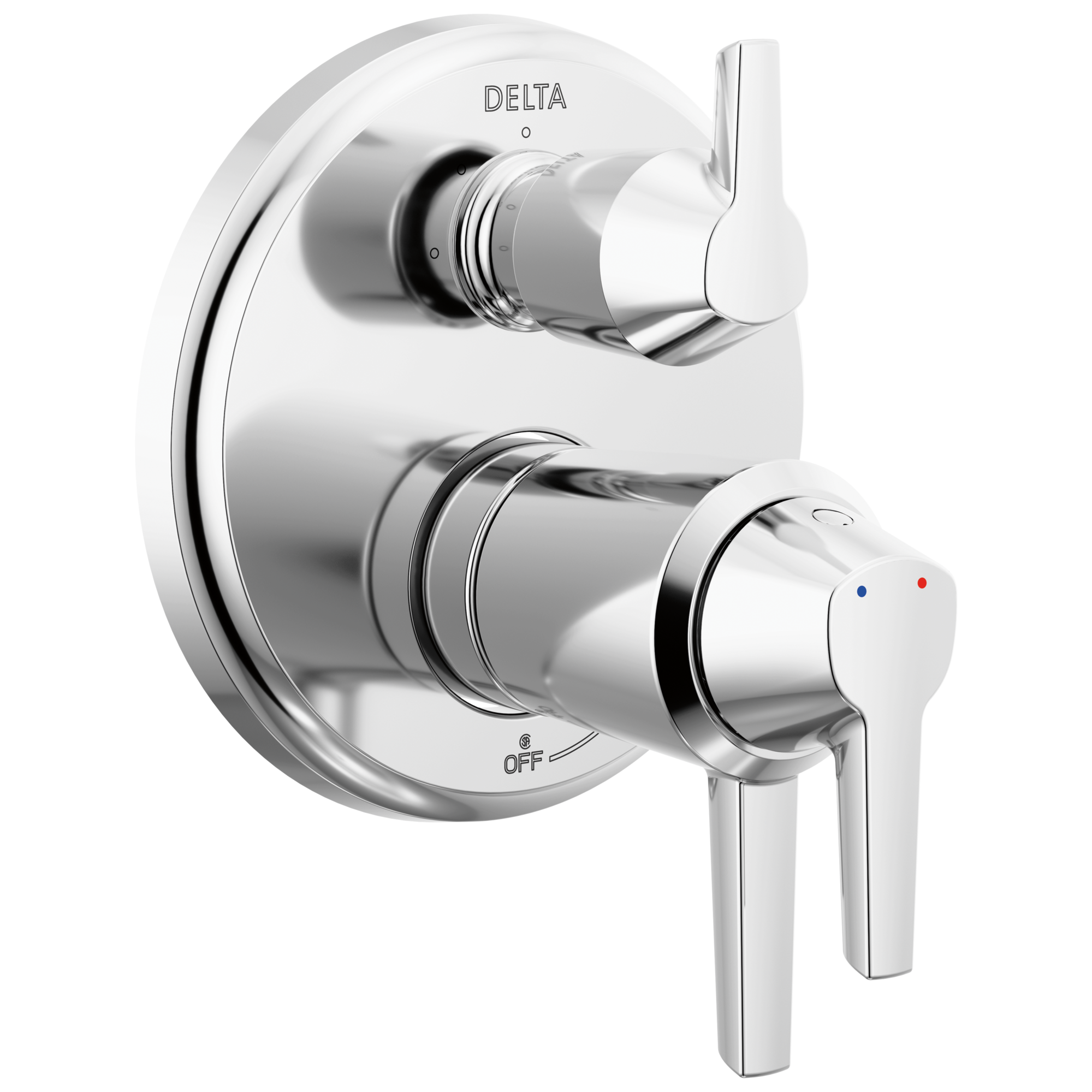 Delta - 17T S Integrated Diverter Trim-3 Setting - Lumicoat® Chrome - T27T871-PR