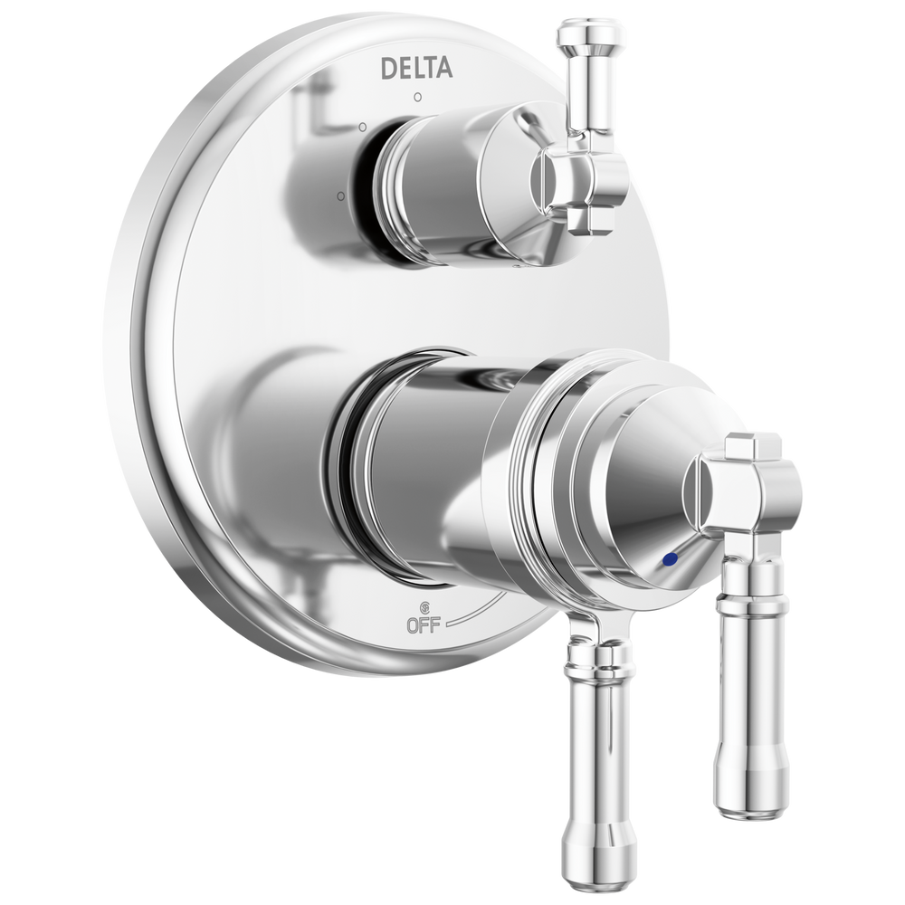 Delta - 17T Series Integrated Diverter Trim 3-Setting - Lumicoat® Chrome - T27T884-PR