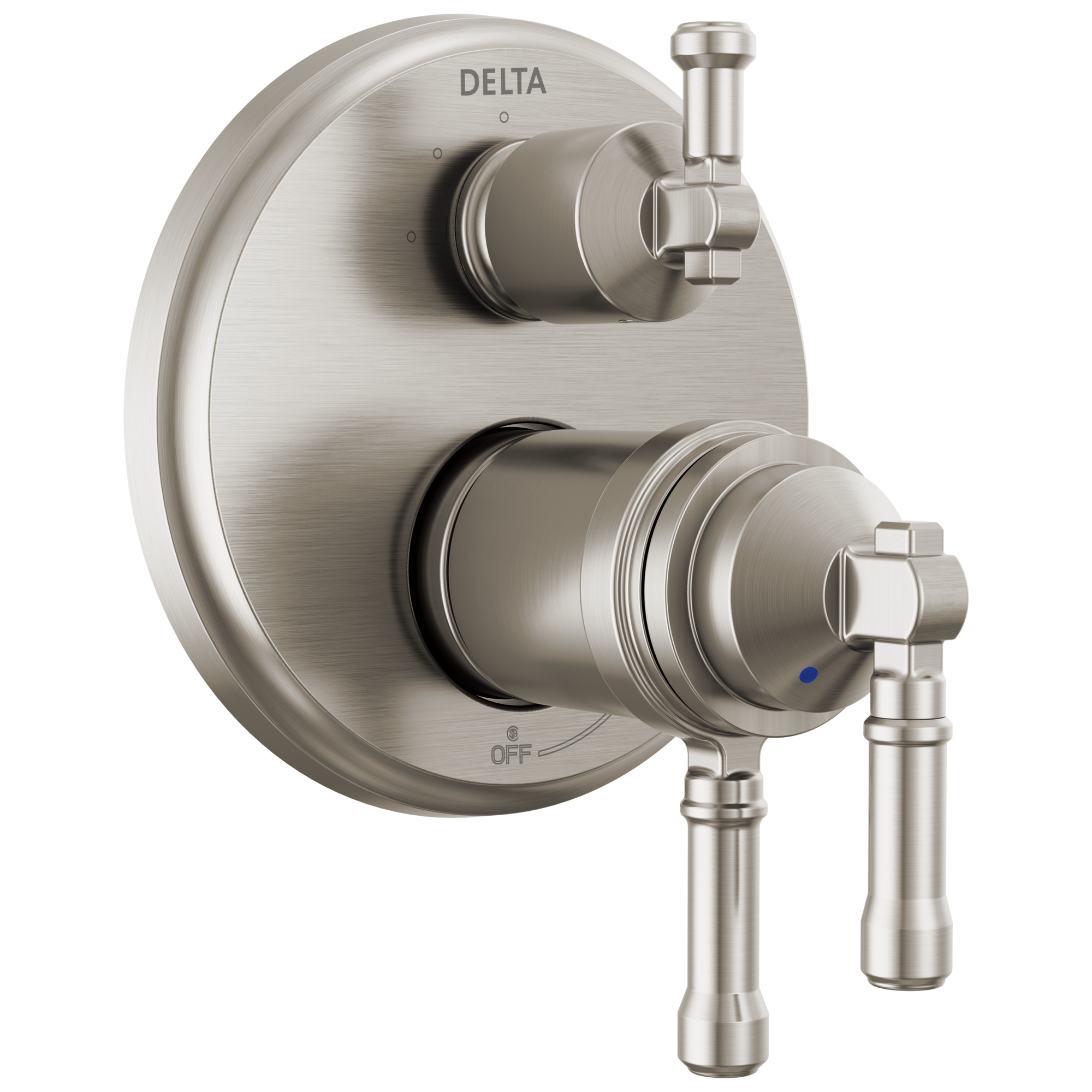 Delta - 17T Series Integrated Diverter Trim 3-Setting - Lumicoat® Stainless - T27T884-SS-PR