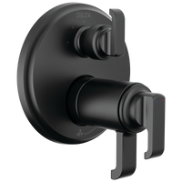 Delta - TempAssure 17T Series Integrated Diverter Trim with 3-Setting - Matte Black - T27T889-BL