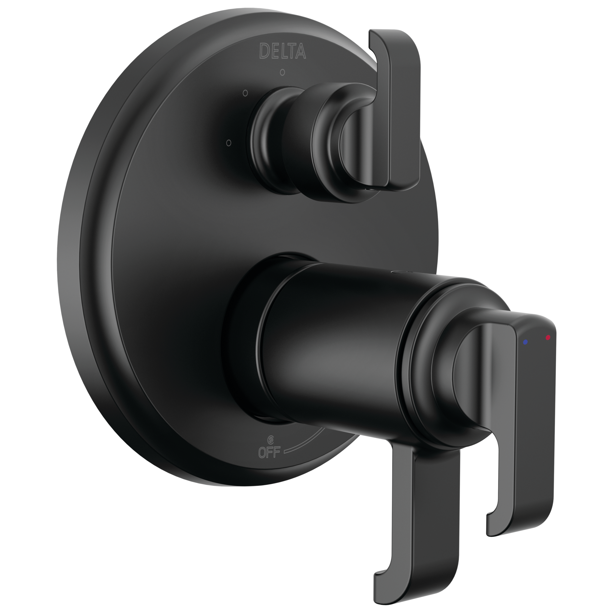 Delta - TempAssure 17T Series Integrated Diverter Trim with 3-Setting - Matte Black - T27T889-BL