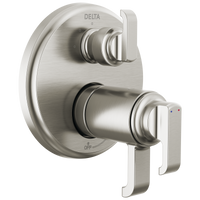 Delta - TempAssure 17T Series Integrated Diverter Trim with 3-Setting - Lumicoat® Stainless - T27T889-SS-PR