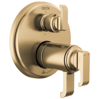 Delta - TempAssure 17T Series Integrated Diverter Trim with 6-Setting - Lumicoat® Champagne Bronze - T27T989-CZ-PR